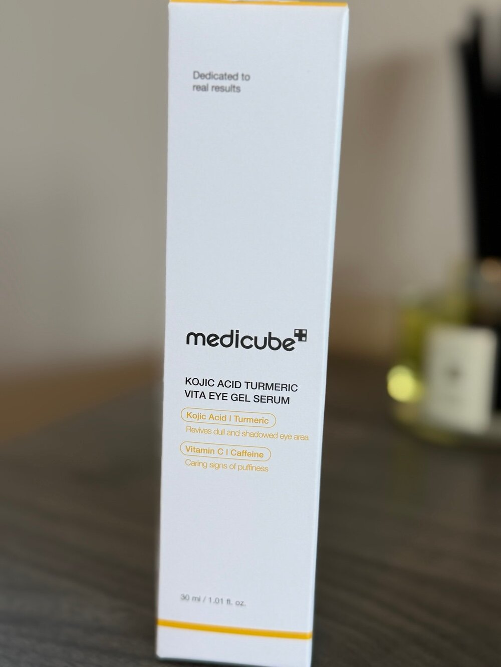 Medicube Kojic Acid Turmeric Vita Eye Gel Serum 30 mL – NEW